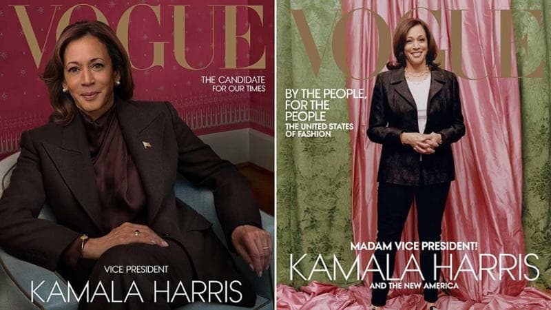Via le Converse, sì al tailleur: il ritorno “presidenziale” di Kamala Harris sulla cover di Vogue