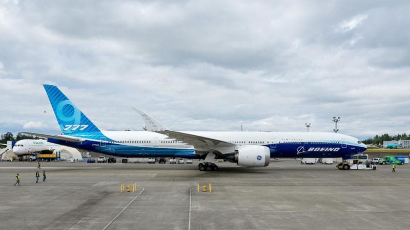 Un Boeing 777X&nbsp;&nbsp;
