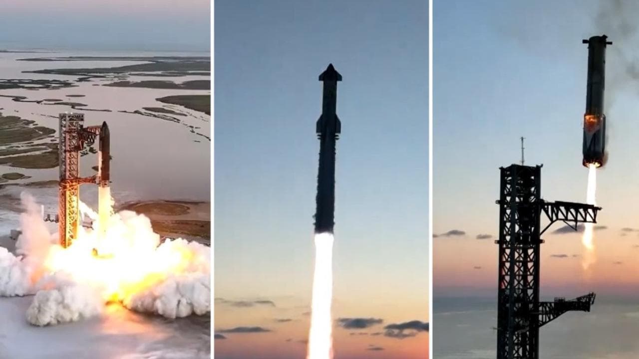 Spazio: storico successo per SpaceX, "recuperato" il super-razzo di Starship