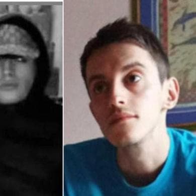 Daniele Rezza, l'assassino, e Manuel Mastropasqua, la vittima di Rozzano