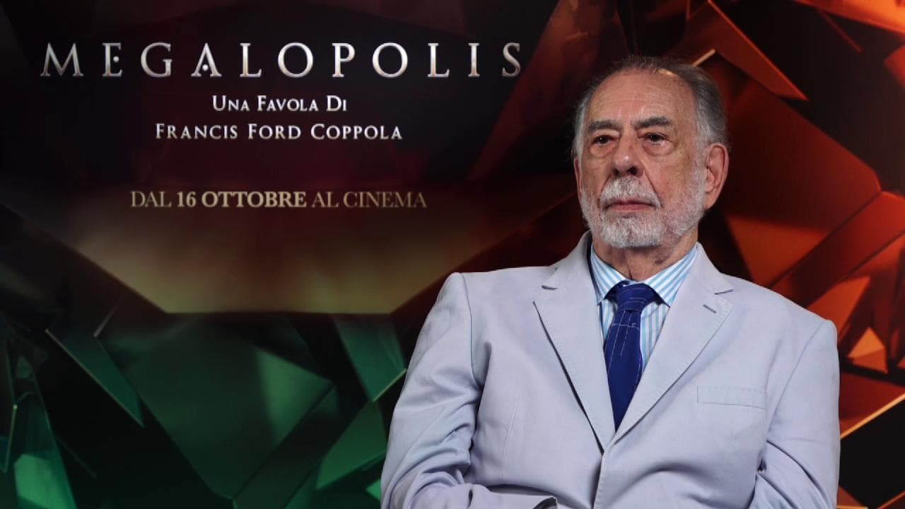 A Roma è il giorno di Francis Ford Coppola: “Kamala sarà una grande presidente, l’America ne gioverà"