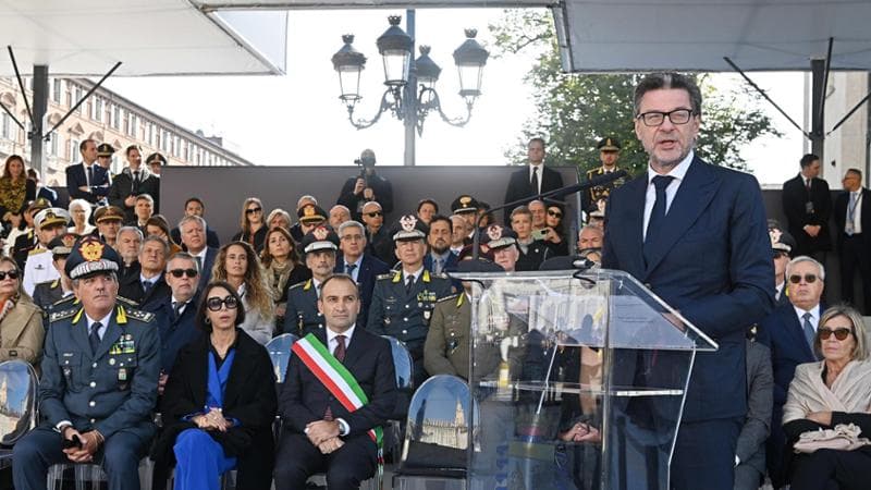 Giancarlo Giorgetti, ministro dell'Economia&nbsp;&nbsp;
