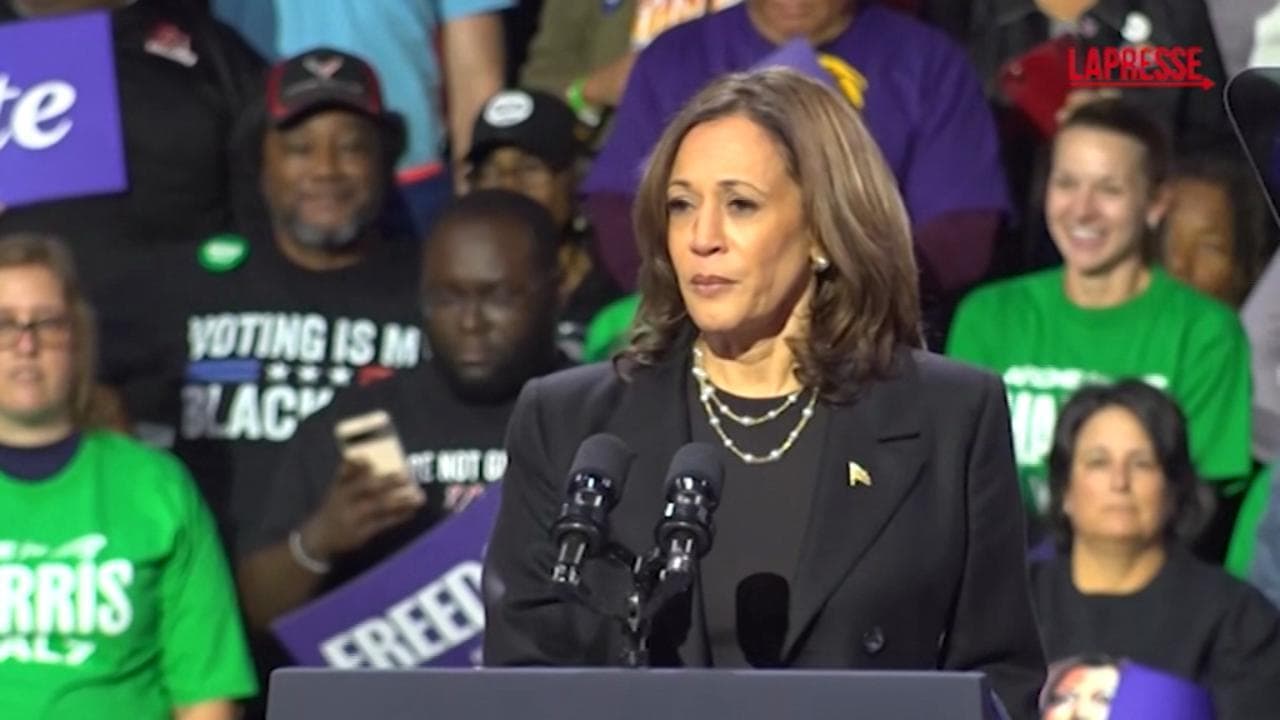 Presidenziali Usa 2024, Kamala Harris dà dello "squilibrato" a Donald Trump