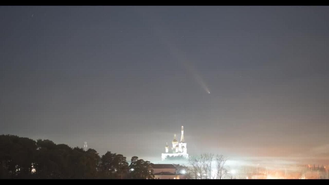Avvistata in Russia C/2023 A3, "la cometa del secolo"