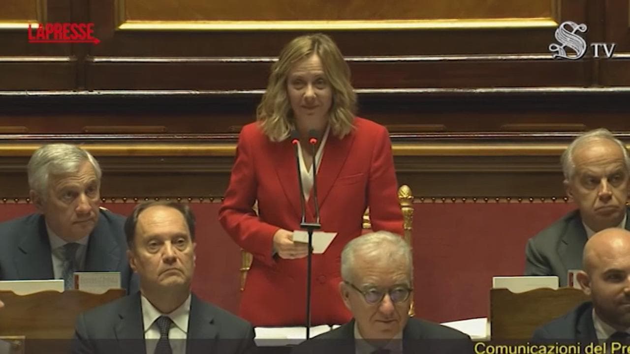 Bagarre in Senato, Meloni: "Piuttosto che farmi spiegare le mie parole dal M5S mi dimetto"