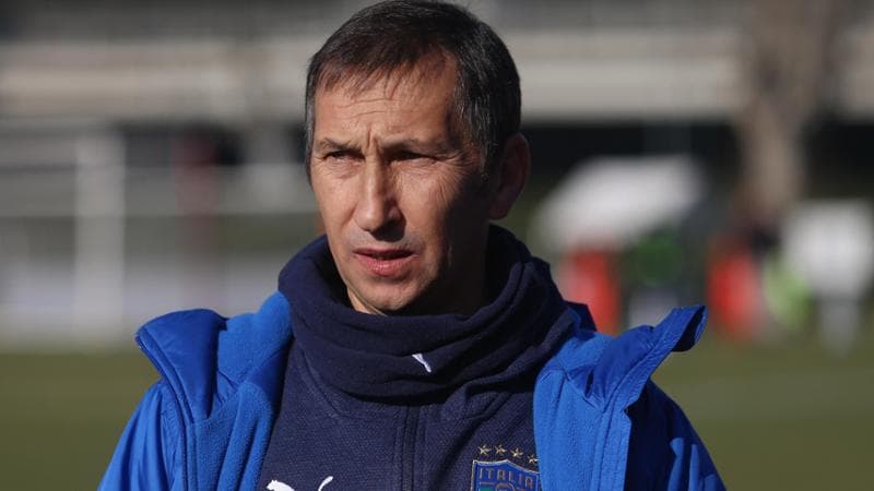 Il ct azzurro Carmine Nunziata