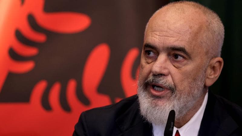 Il premier albanese Edi Rama