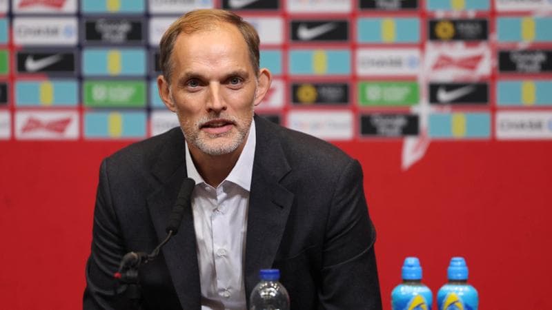 Thomas Tuchel durante la presentazione