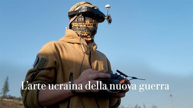 <a href="https://puntoitalia.online/esteri/2024/10/13/news/ucraini_fine_guerra_russia_armi_droni-423548982/">             Ecco come Kiev rivoluziona il modo di combattere, convinta di poter sconfiggere i russi |            </a>            <a href="https://puntoitalia.online/esteri/2024/10/12/audio/larte_ucraina_della_nuova_guerra-423551611/">             <strong>              Podcast             </strong>            </a>