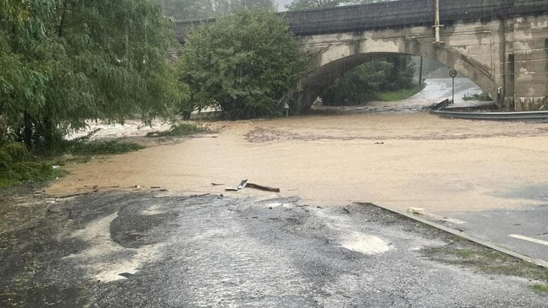 Il maltempo che ha colpito la Liguria