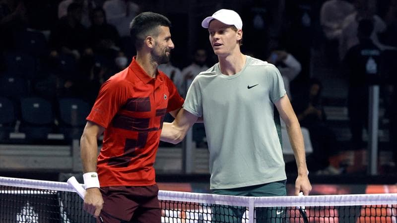 Djokovic e Sinner