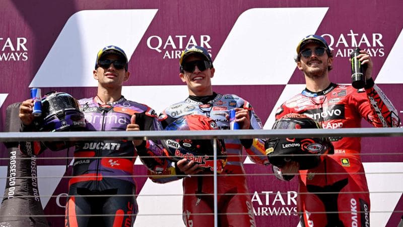 Marc Marquez vince la sfida con Martin e trionfa in Australia, Bagnaia ...