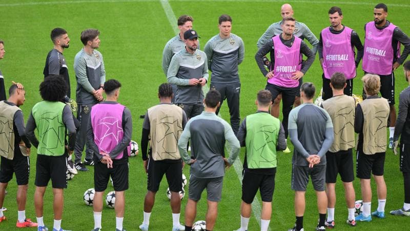 Sebastian Hoeness durante una sessione di allenamento