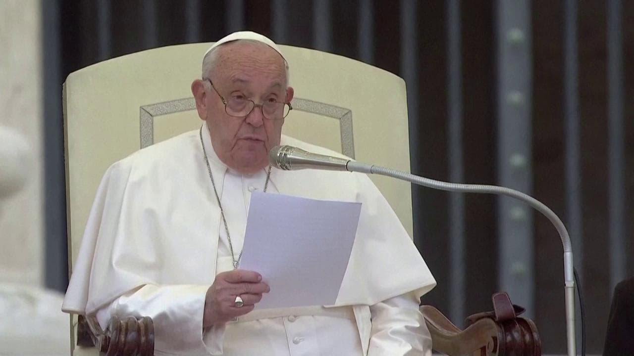 Papa Francesco: "La Palestina sta soffrendo attacchi inumani"