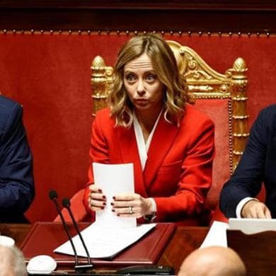 La premier Giorgia Meloni