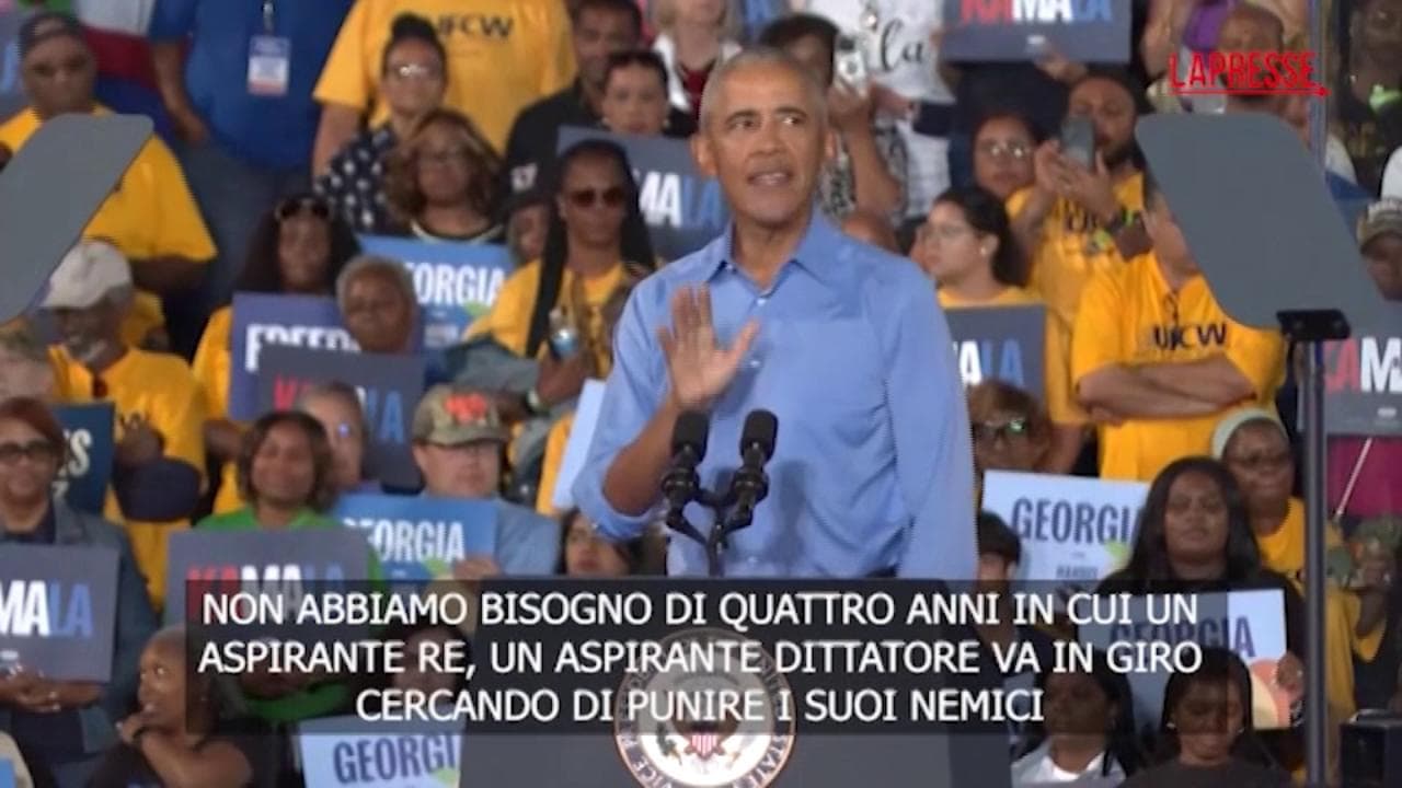 Usa, Obama attacca Trump: "Non abbiamo bisogno di un aspirante dittatore"