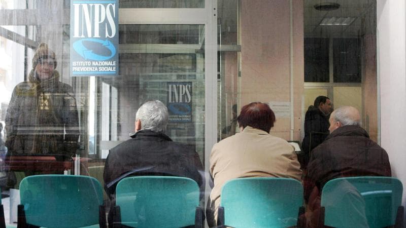 Un ufficio dell'Inps