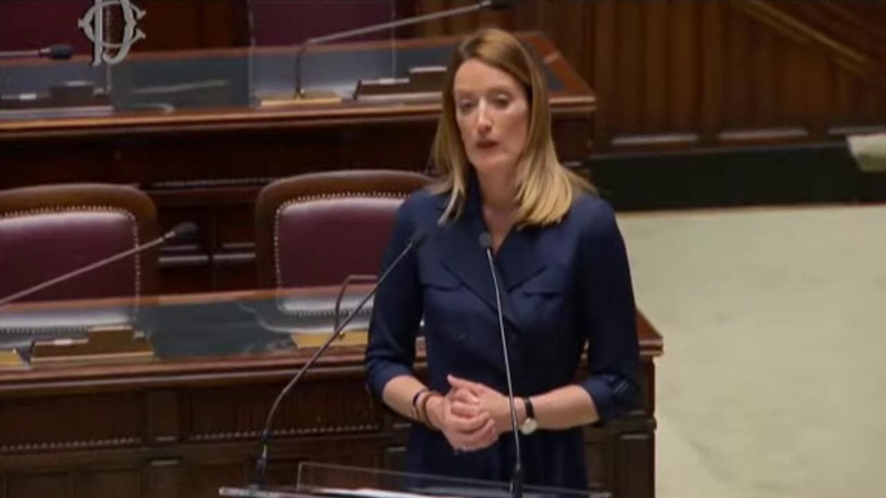 Migranti Ue, Metsola: "Non sono statistiche senza volto"