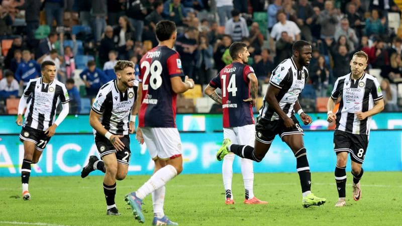 Davis esulta dopo la rete del 2-0