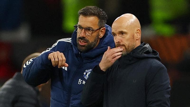 Ten Hag con Van Nistelrooy