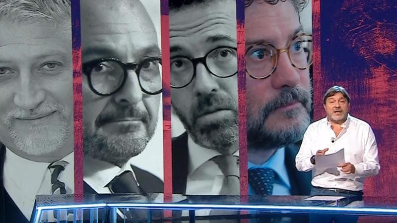 Un frame della puntata di Report di domenica 27 ottobre