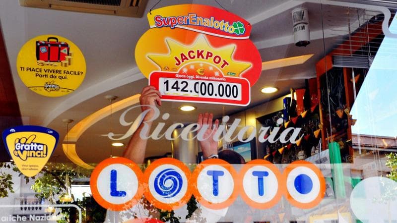 Una ricevitoria del Lotto
