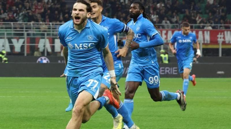 Milan-Napoli 0-2: Lukaku e Kvara, azzurri sempre più in fuga