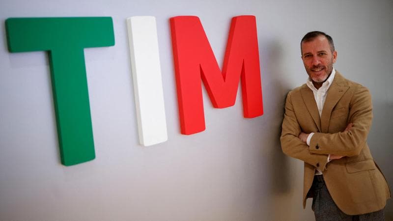 Pietro Labriola, amministratore delegato di Tim&nbsp;
