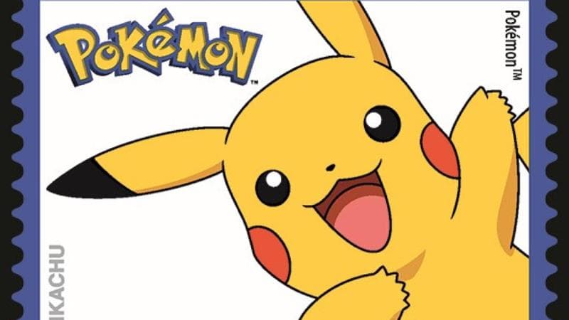 Il francobollo dedicato a Pikachu