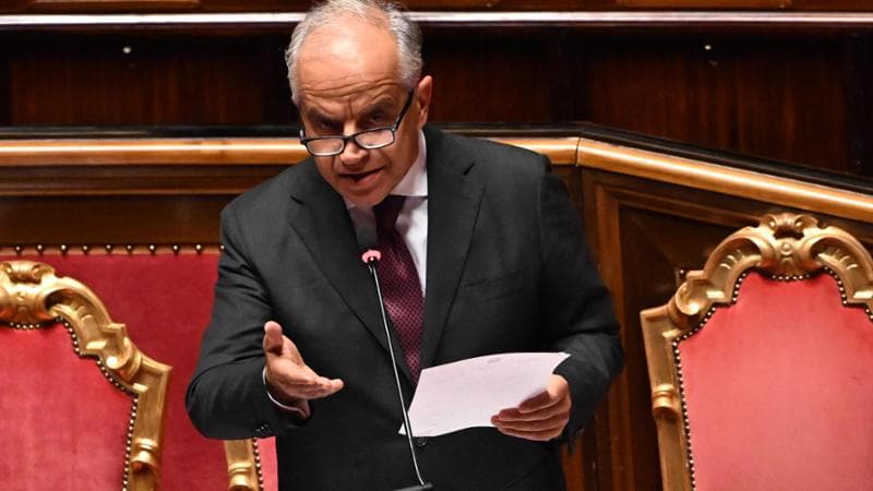 Il ministro Matteo Piantedosi