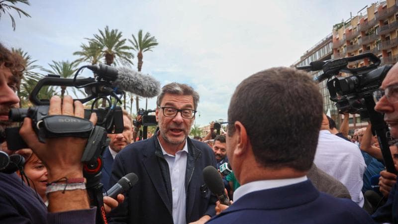 Il ministro dell'Economia Giancarlo Giorgetti
