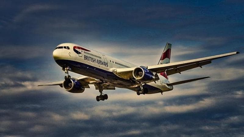 Un aereo di British Airways