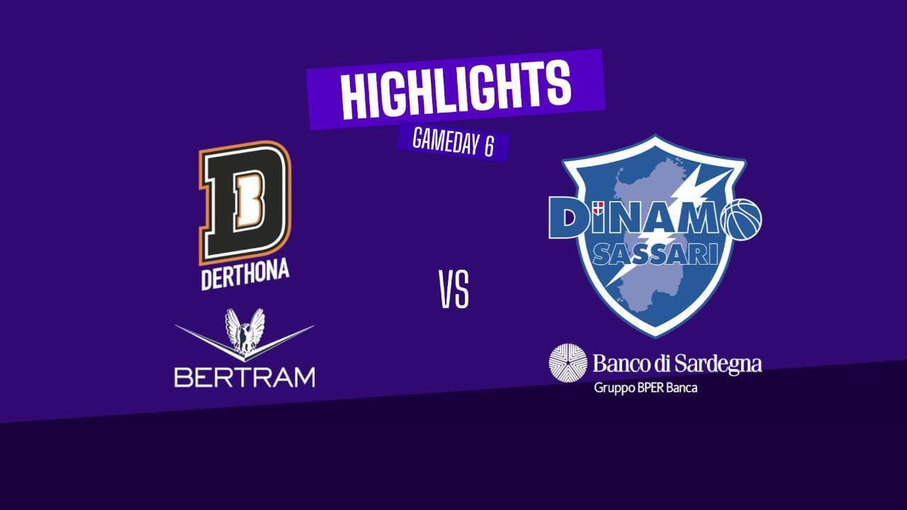 Basket serie A, gli highlights di Tortona-Sassari
