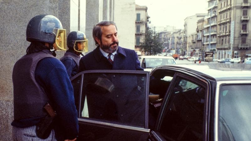 Giovanni Falcone a Palermo nel 1985 (Vittoriano Rastelli/Corbis via Getty Images)
