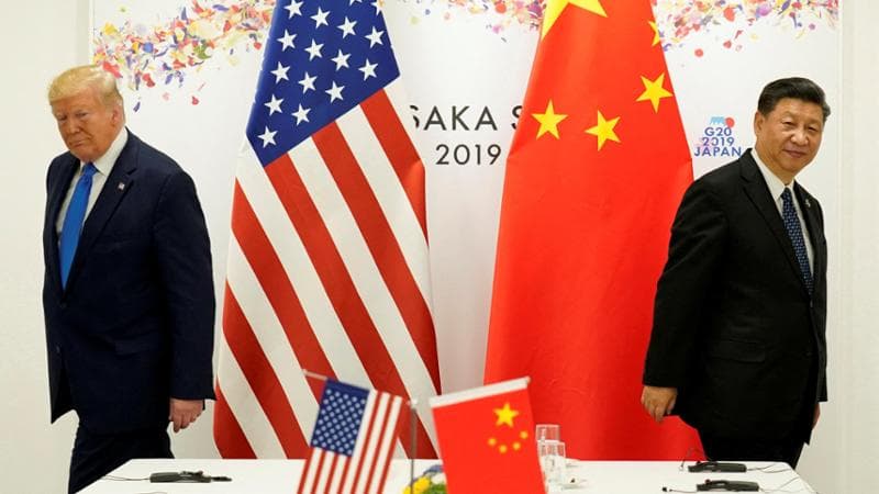 Donand Trump e Xi Jinping