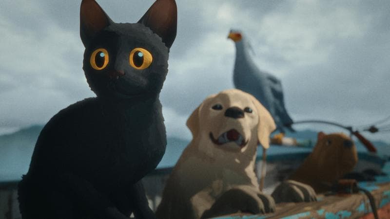 “Flow”, il gattino che ci salva dai cambiamenti climatici. La recensione di Roberto Nepoti