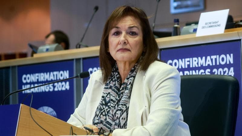 La commissaria europea per il Mediterraneo Dubravka Šuica