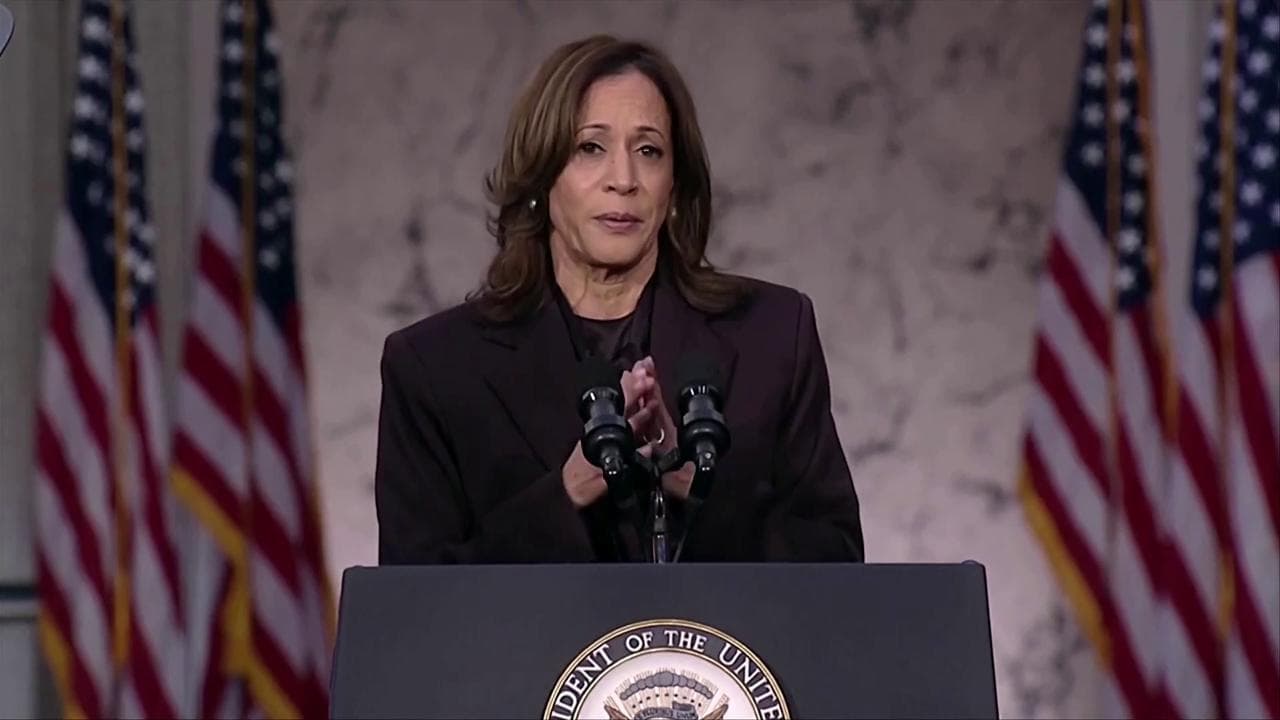 Usa 2024, Kamala Harris: "Dobbiamo accettare il risultato del voto"