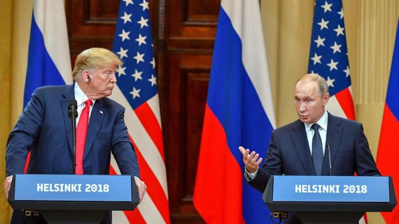 Trump e Putin nel 2018