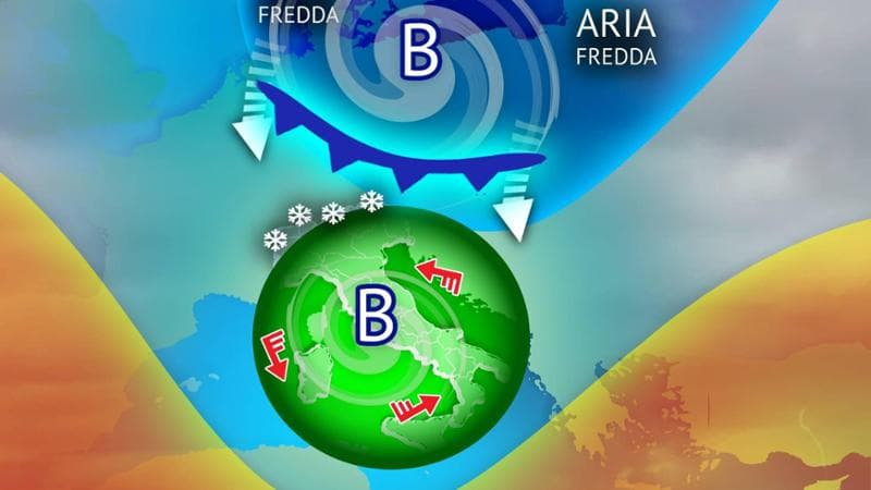 Previsioni meteo, weekend ancora mite e soleggiato. Da lunedì arrivano pioggia, freddo e neve