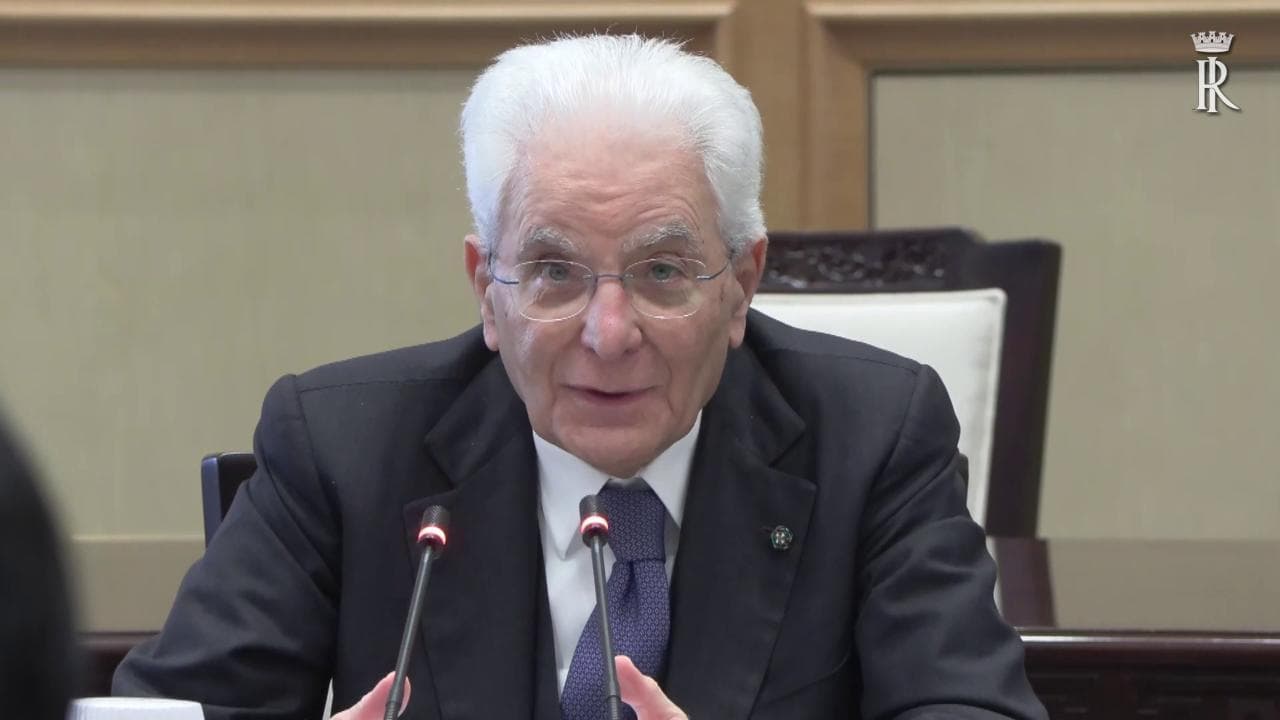 Mattarella in Cina: "Collaborazione su settori tecnologicamente avanzati"