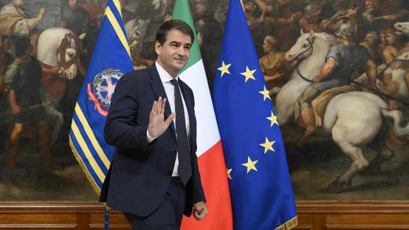 Roma - Raffaele Fitto durante l&acirc;??insediamento del Primo Consiglio dei Ministri ..ph. &Acirc;&copy; Luigi Mistrulli (Italia - 2022-10-23, LUIGI MISTRULLI)&nbsp;
