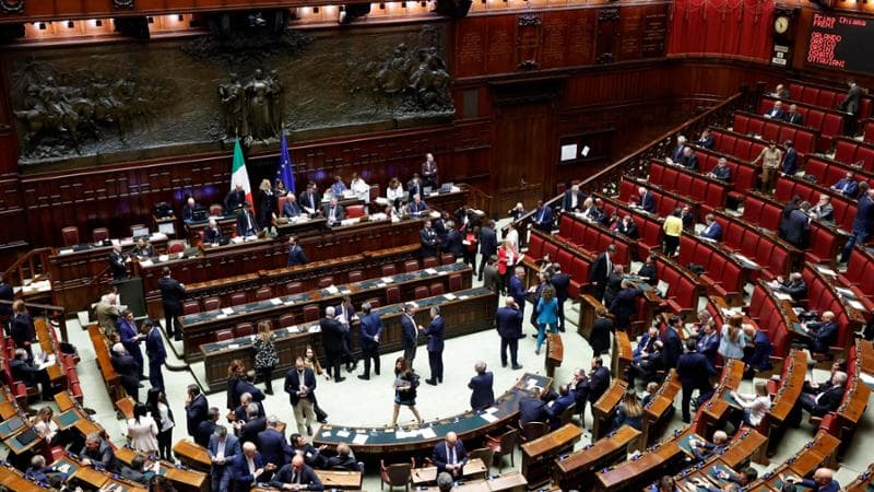 L'aula della Camera
