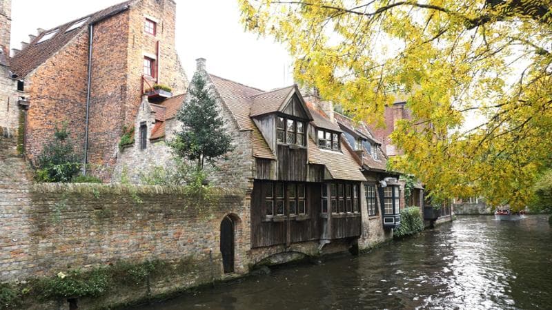 Uno scorcio di Bruges