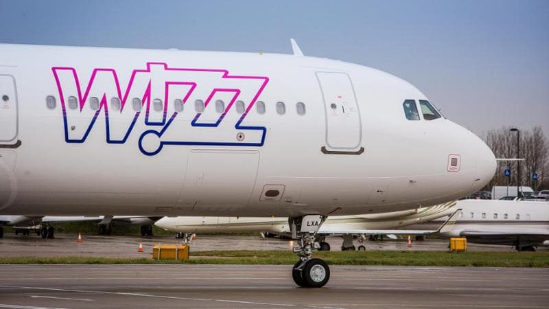 Wizz Air al decollo