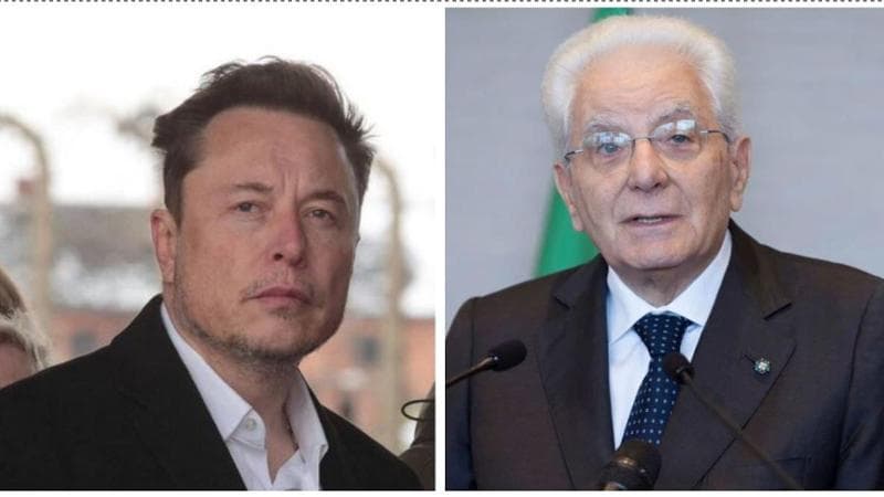Musk, l'opposizione e Forza Italia plaudono a Mattarella. Fazzolari: "La sinistra ora è sovranista?”