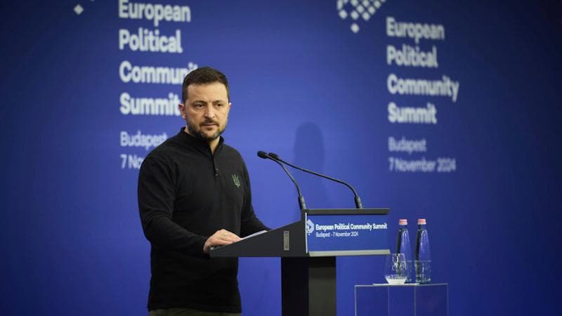 Il presidente ucraino Volodymyr Zelensky