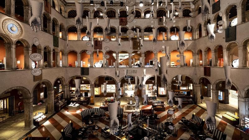 Il cortile interno