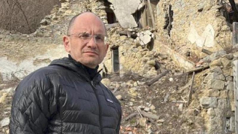 Guido Castelli, commissario alla Ricostruzione del Centro Italia