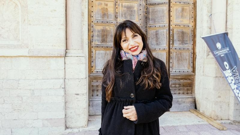 Stefania Proietti, candidata presidente alla regione Umbria